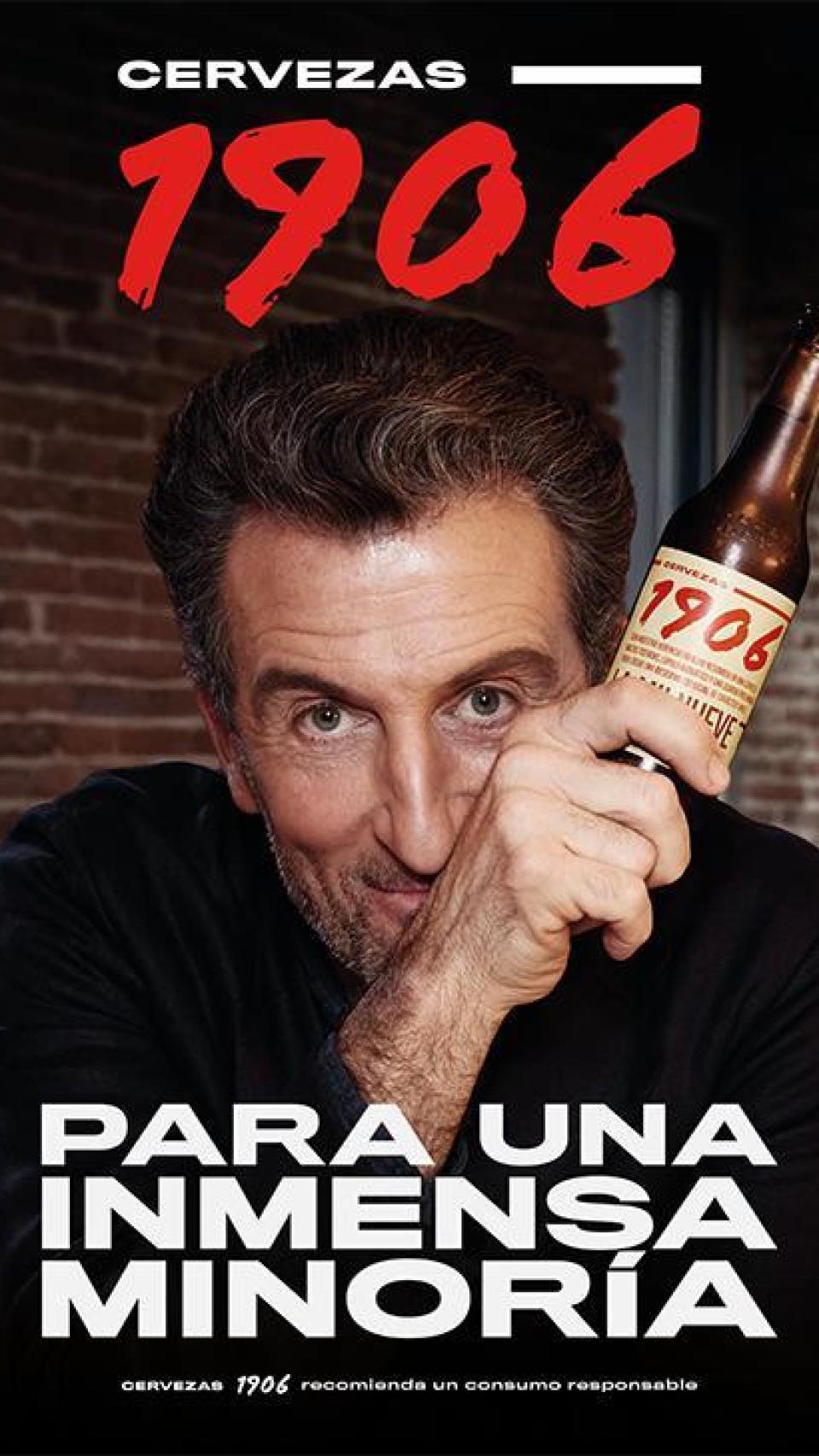 Luis Zahera protagoniza la nueva campaña de Cervezas 1906.