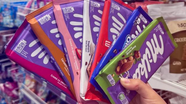 Varios productos de Milka.