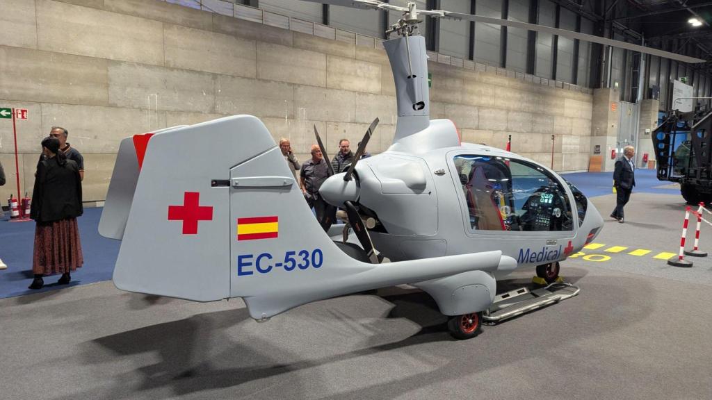 Prototipo de autogiro para evacuación médica
