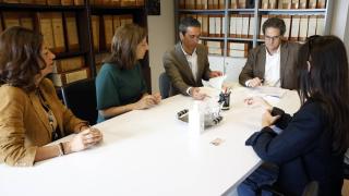 Instante de la firma.