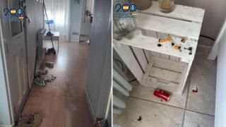 Destrozos en varios pisos turísticos de Valladolid