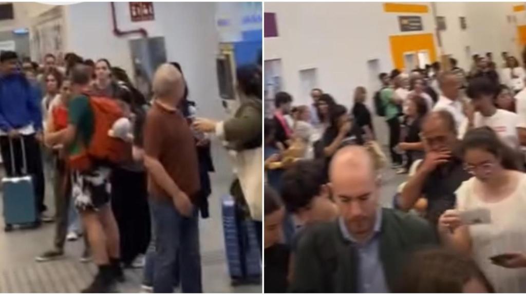 Imagen de algunas de las colas.