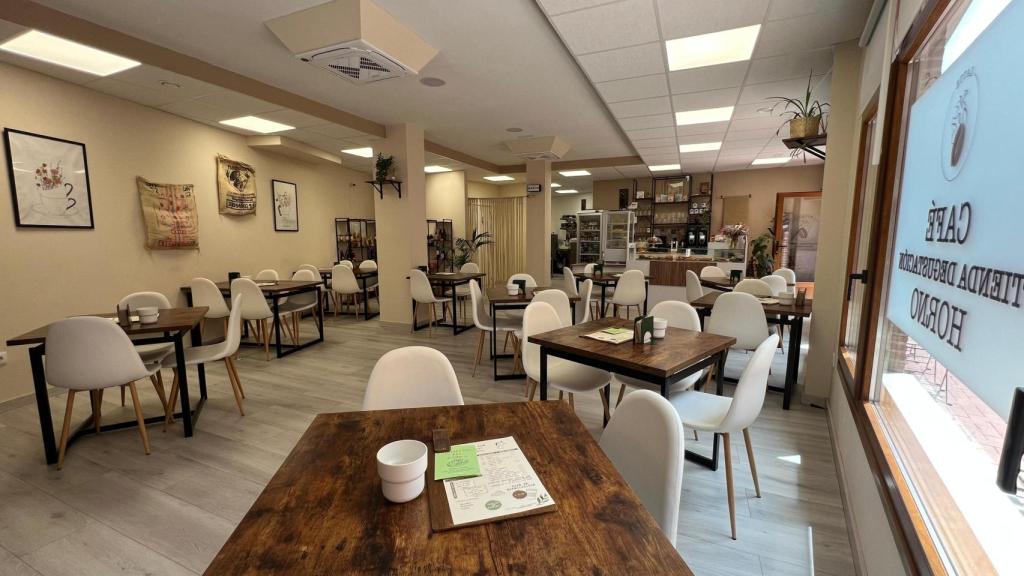 El interior del nuevo negocio de Sofía