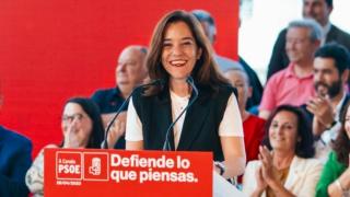 Inés Rey se presenta a la reelección como secretaria general del PSOE en A Coruña