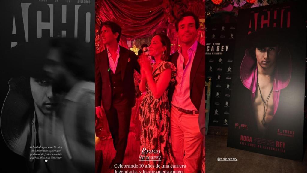 Los mensajes de Victoria Federica e Iñigo Onieva en Instagram.