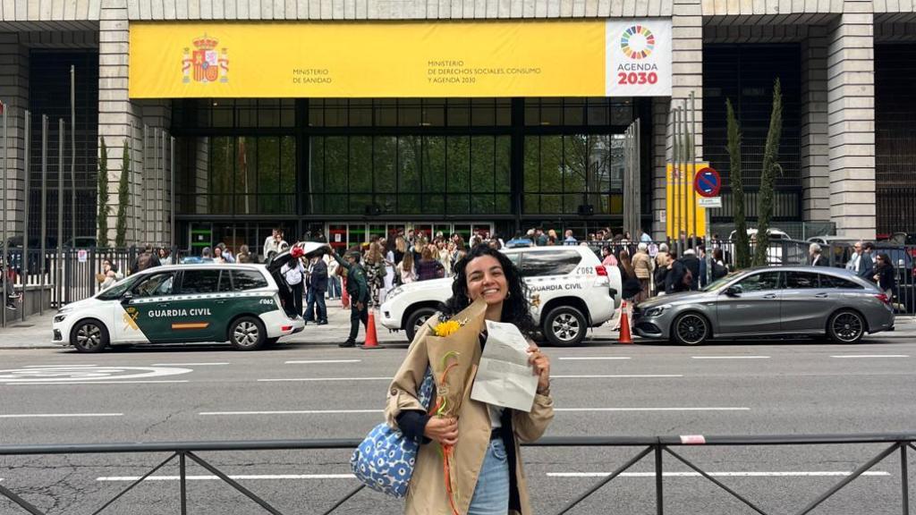 María Pérez Boente, médica residente en Medicina de Familia en Vigo