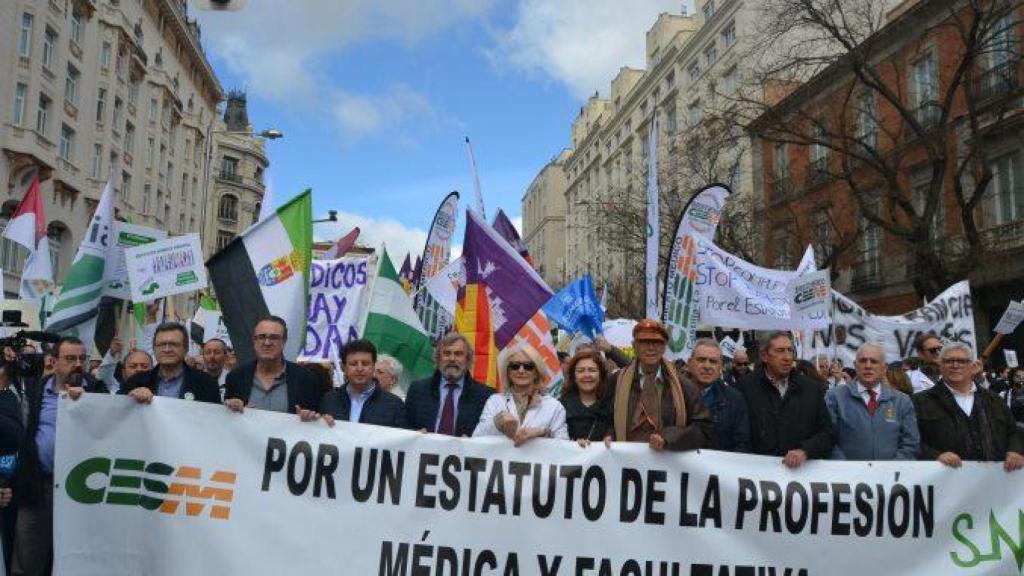 Huelga de facultativos.