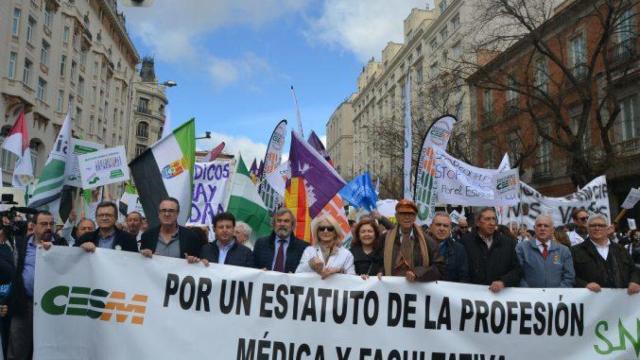 Huelga de facultativos.