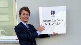 Fernando Frías, notario a los 24 año, el más joven de España en su profesión.
