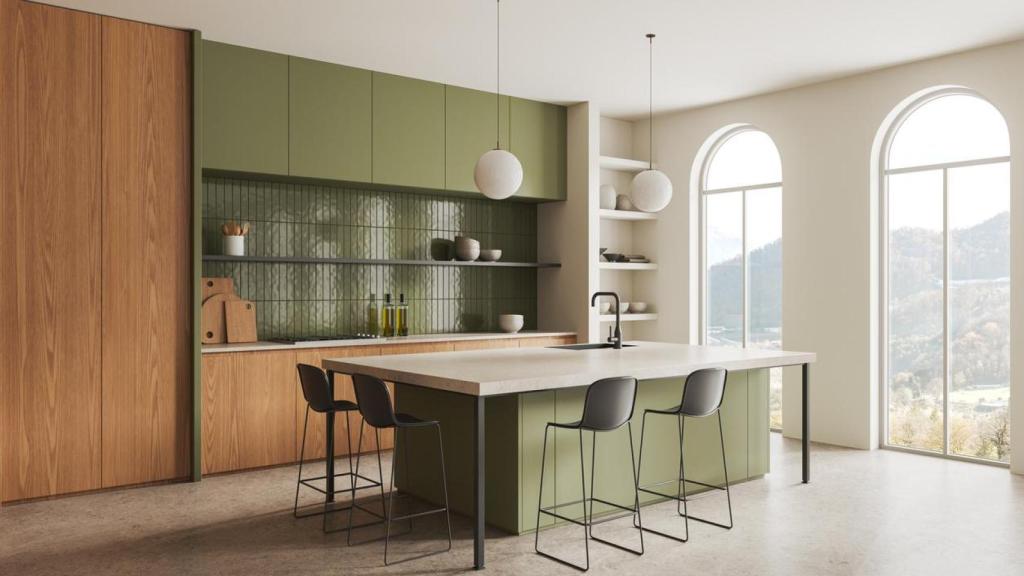 Imagen de archivo de una cocina.