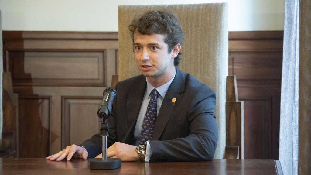 El notario Fernando Frías.