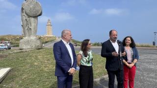 Instante del acto de presentación de las actuaciones.