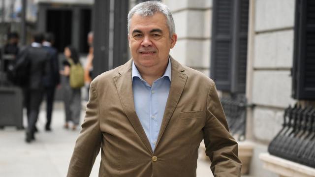 Santos Cerdán este miércoles en el Congreso.