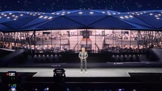 Jen-Hsun Huang, CEO de NVIDIA, durante su conferencia magistral en el arranque de VivaTech 2025 en París.