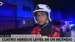 Pablo Gullón, jefe de Bomberos, alto y claro sobre el incendio en San Blas: Cuando se han dado cuenta, ya no podían salir
