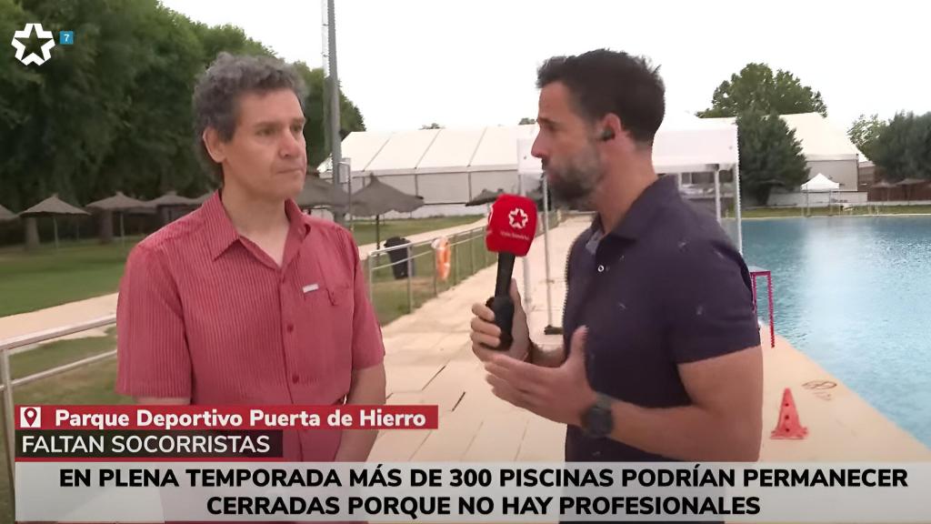 Ismael Sanz, profesor de la Universidad Autónoma y experto en prevención de ahogamientos.