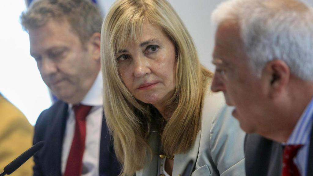 La presidenta del Tribunal Supremo y del CGPJ, Isabel Perelló, este miércoles.