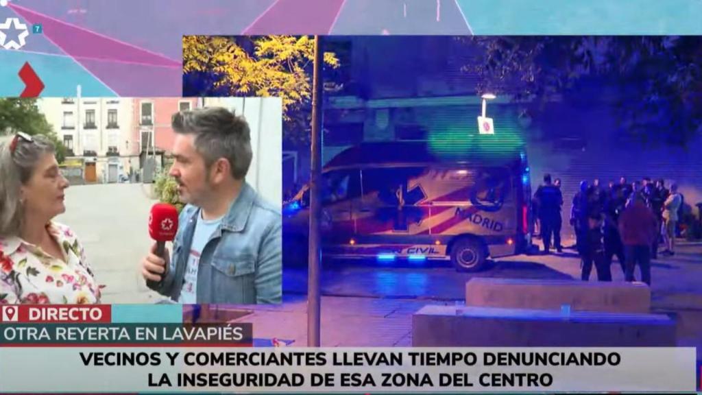 La plaza de Nelson Mandela escenario de violencia.