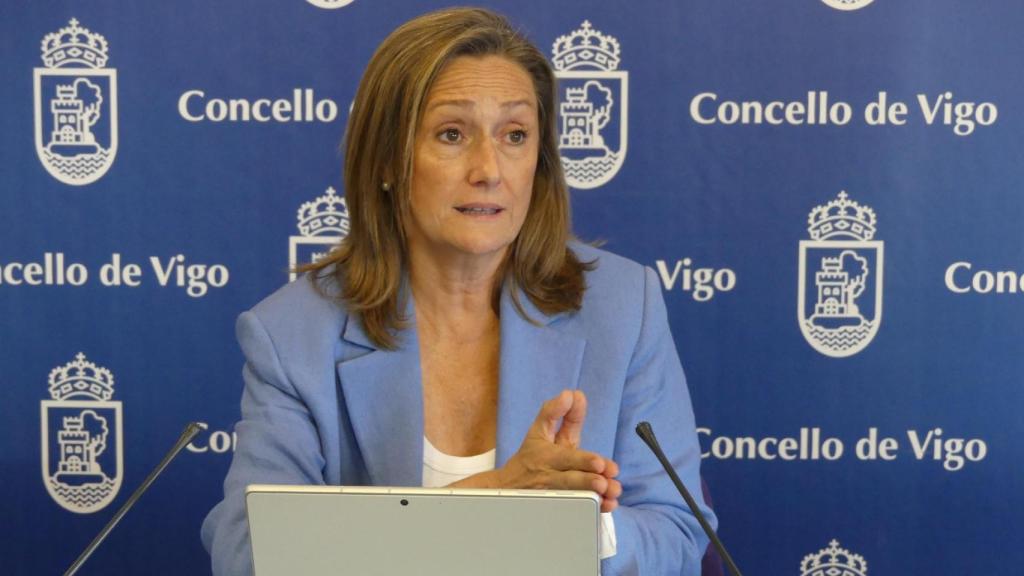 Luisa Sánchez, presidenta del PP de Vigo.