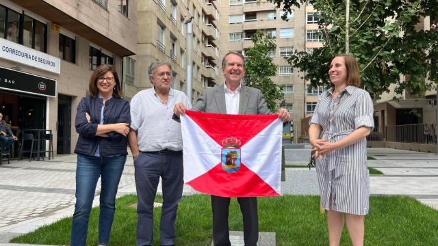 Vigo ya cuenta con una nueva zona ajardinada en el centro de la ciudad