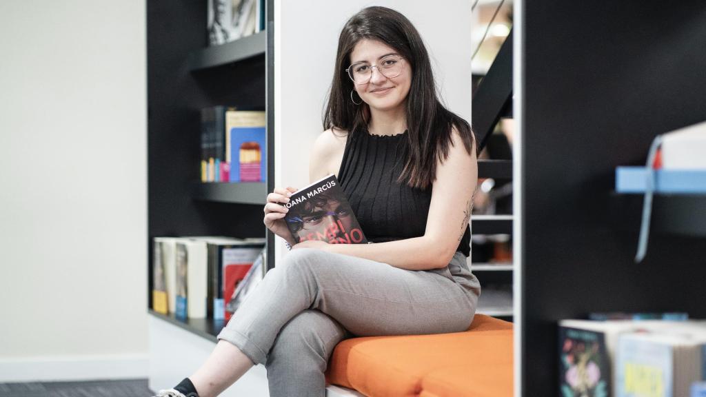 Joana Marcús durante la entrevista con EL ESPAÑOL.