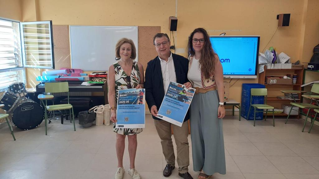 Puesta en marcha de las becas Talento Profesional de Aquona en Palencia.