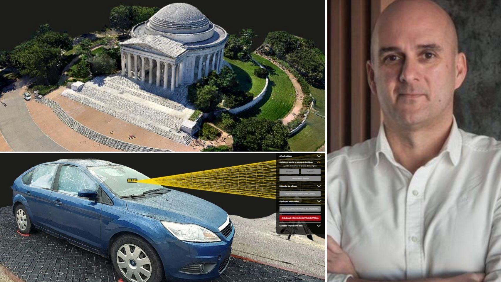 Miguel Gómez Cuétara ha desarrollado una app que ya usan la Ertzaintza y la Policía Foral de Navarra para resolver crímenes y accidentes.