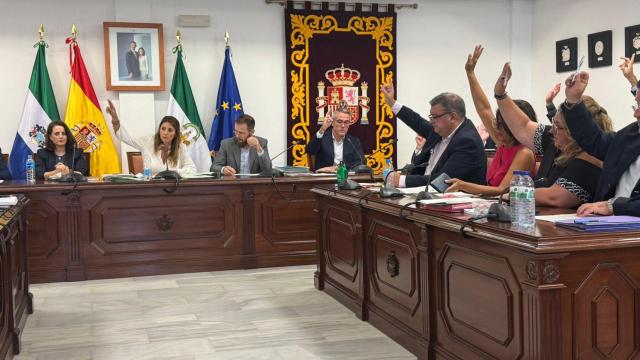 Una imagen del pleno celebrado en Mijas.