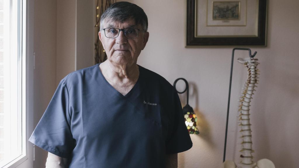 El doctor Mostaza durante la entrevista con EL ESPAÑOL.