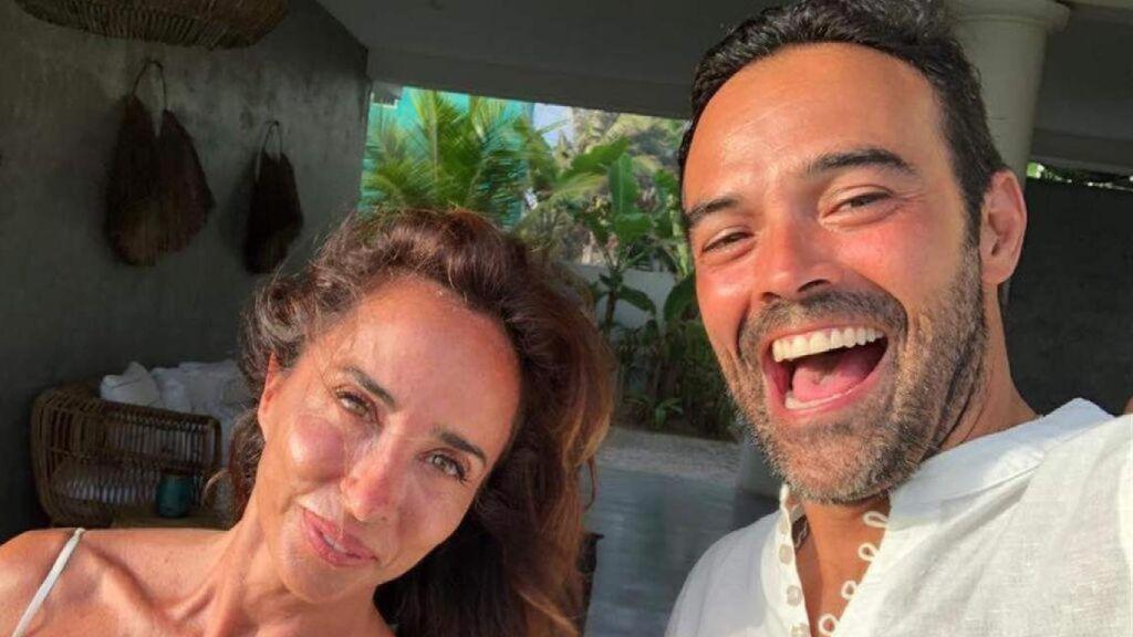 María Patiño y Ricardo el día de su boda.