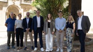 El equipo fundador y algunos inversores de Aortyx.