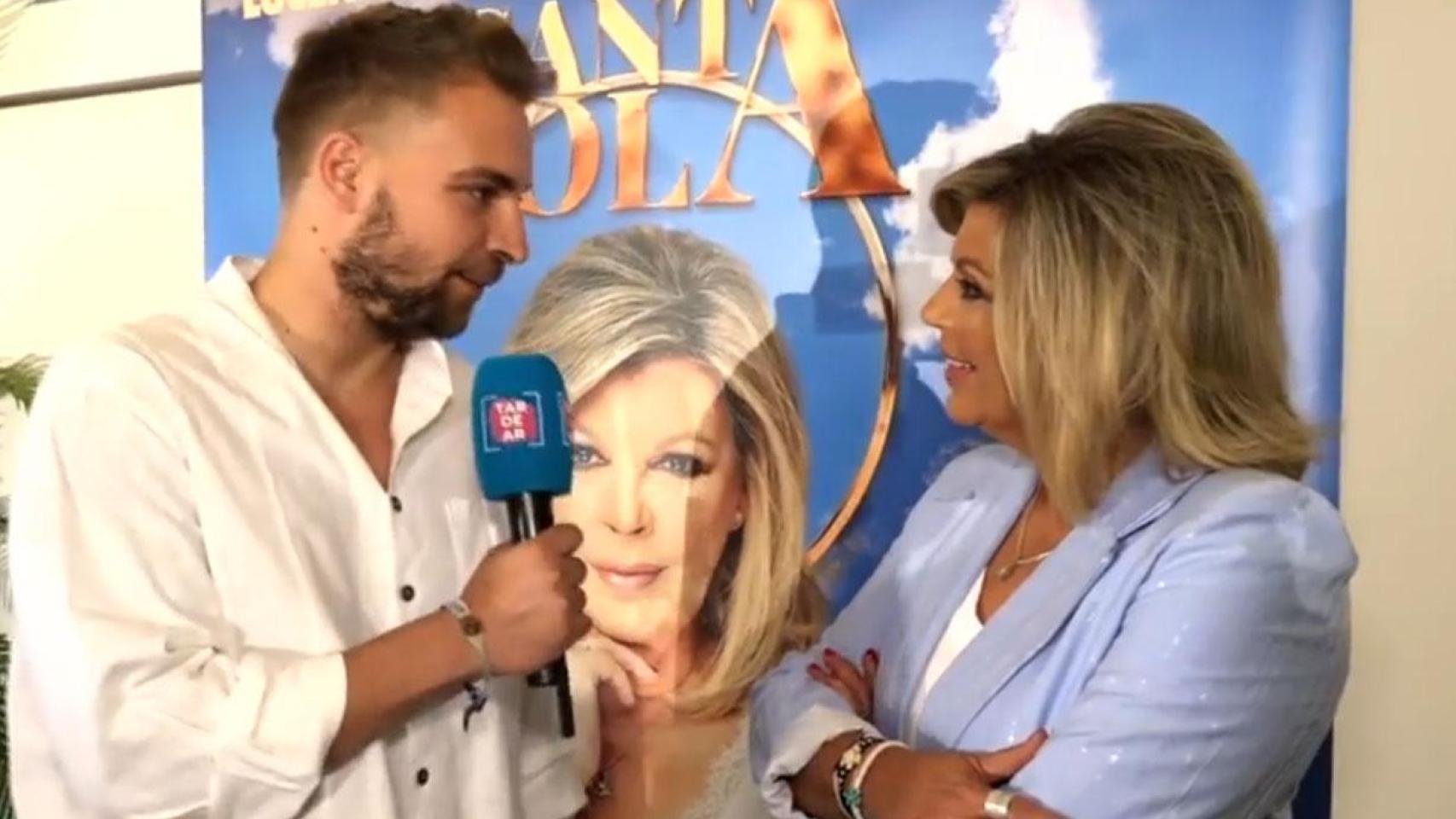 José María Almoguera y Terelu en 'Tardear'.