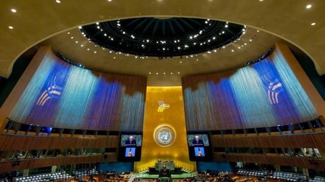 Asamblea General de la ONU en Nueva York .