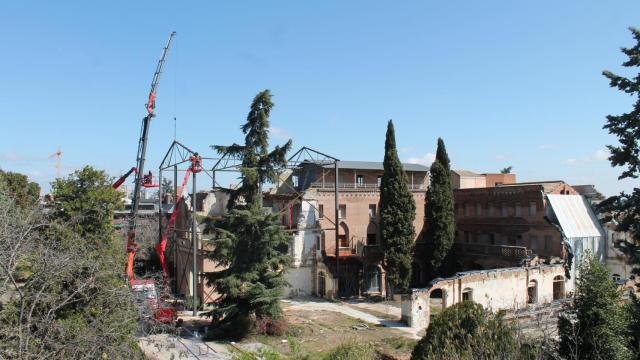 Noviciado de las Damas Apostólicas en una fotografía de hace meses.