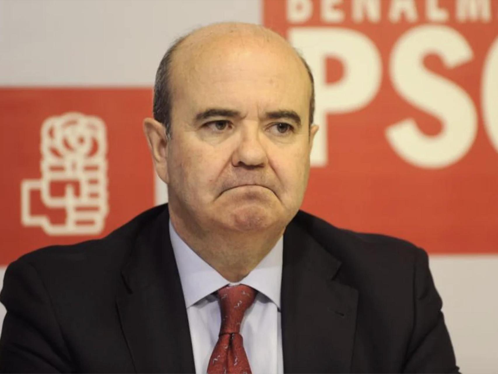 Gaspar Zarrías, histórico dirigente del PSOE, durante un acto del partido.