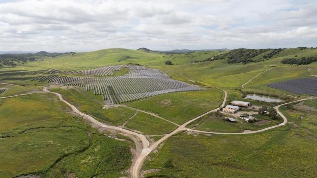 Planta fotovoltaica de BNZ en Cádiz.