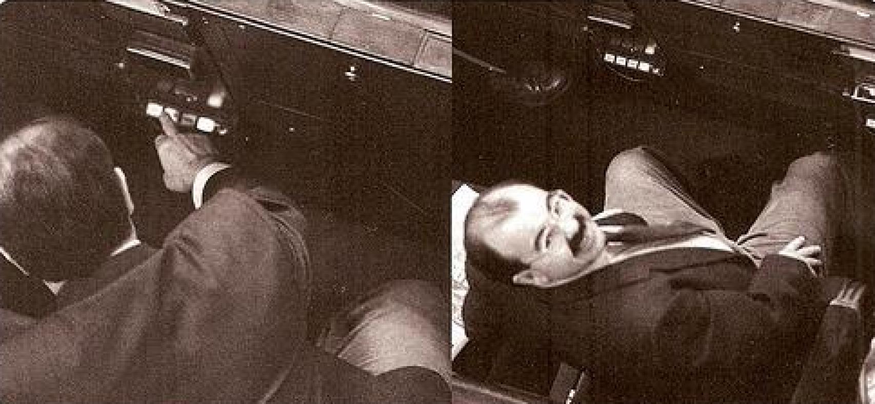 Gaspar Zarrías votando en el Senado en 1991.