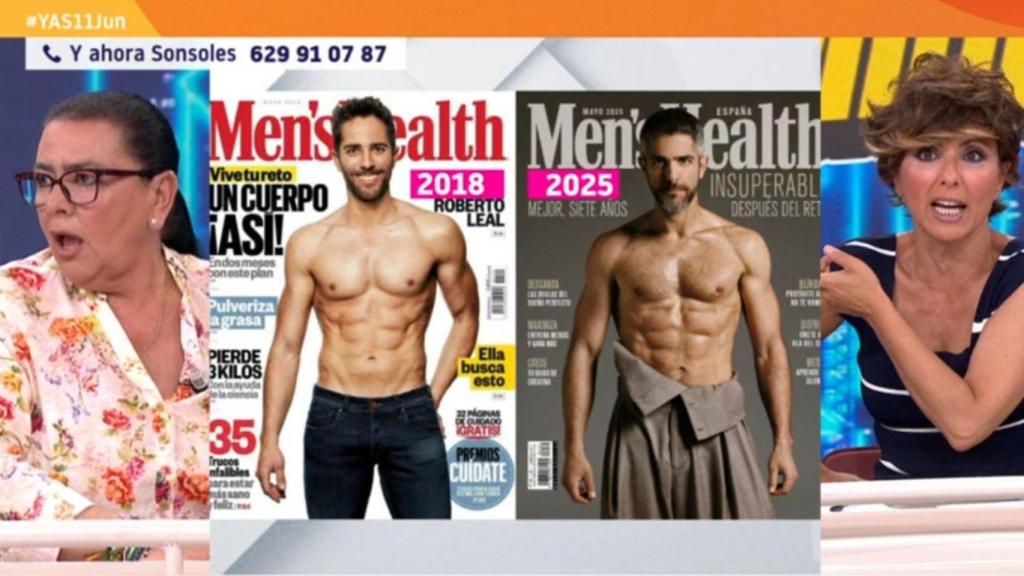 María del Monte y Sonsoles Ónega durante el programa de hoy.