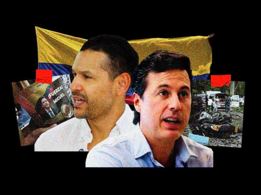 Daniel Palacios y Juan Manuel Galán, candidatos a la presidencia de Colombia.