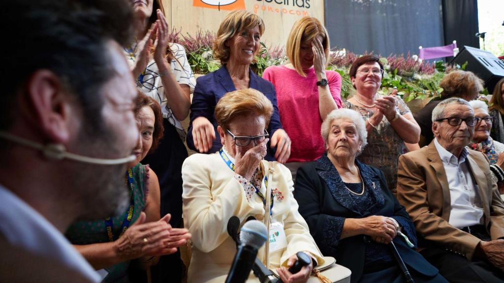 Mujeres homenajeadas en el encuentro.