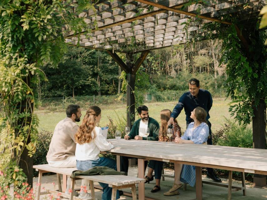 Los viñedos de Casa Nordés.