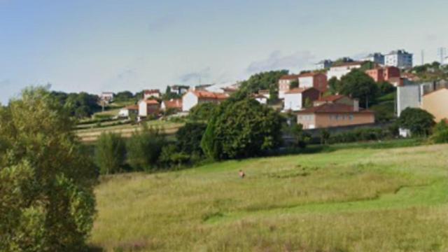 Barrio de Mallou, en Santiago.