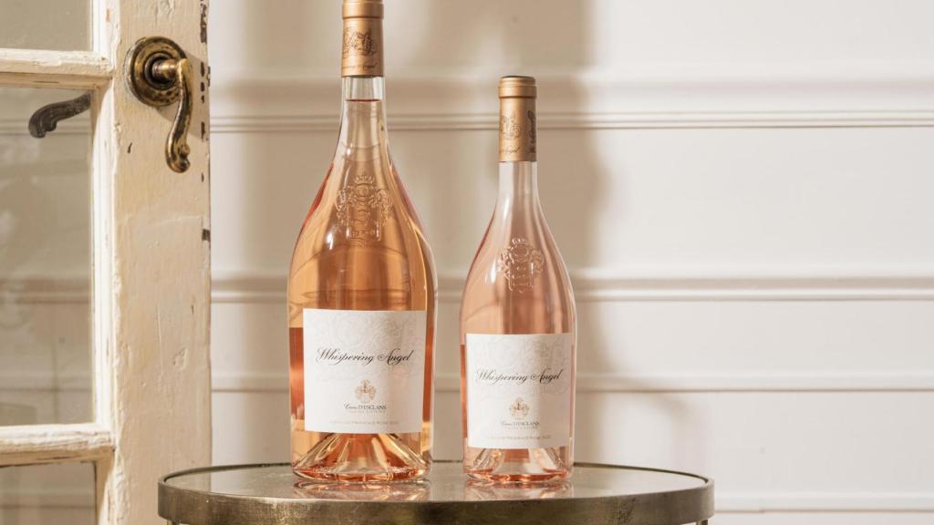 Botellas de Whispering Angel.