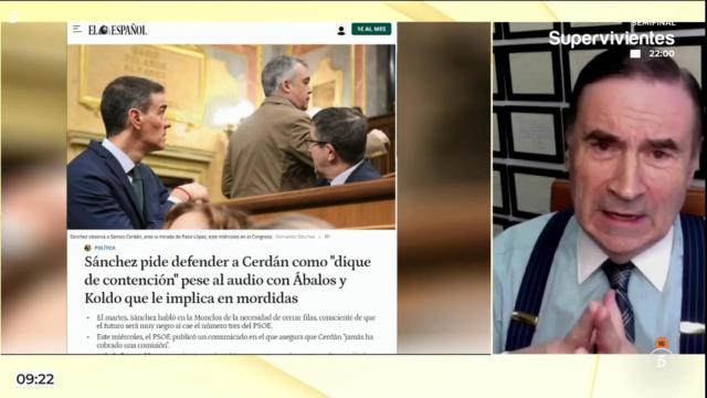 Pedro J. Ramírez este jueves durante su intervención en 'El programa de AR'.