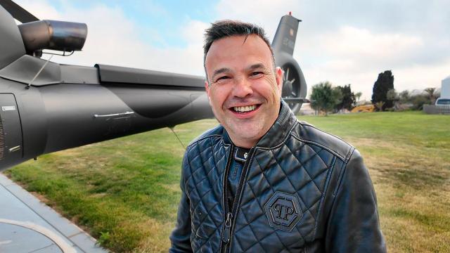 El millonario José Elías en una imagen de X.