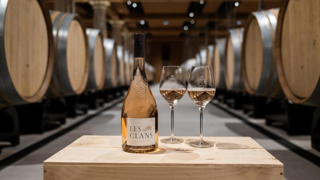 La bodega de Château d'Esclans.