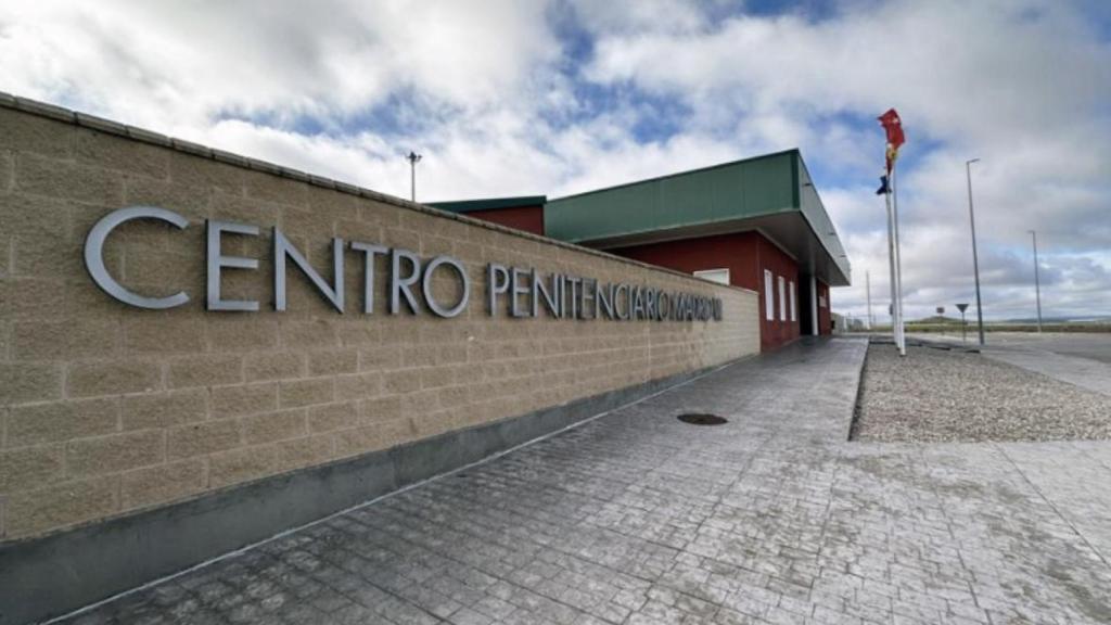 La entrada del centro penitenciario de Estremera en Madrid.