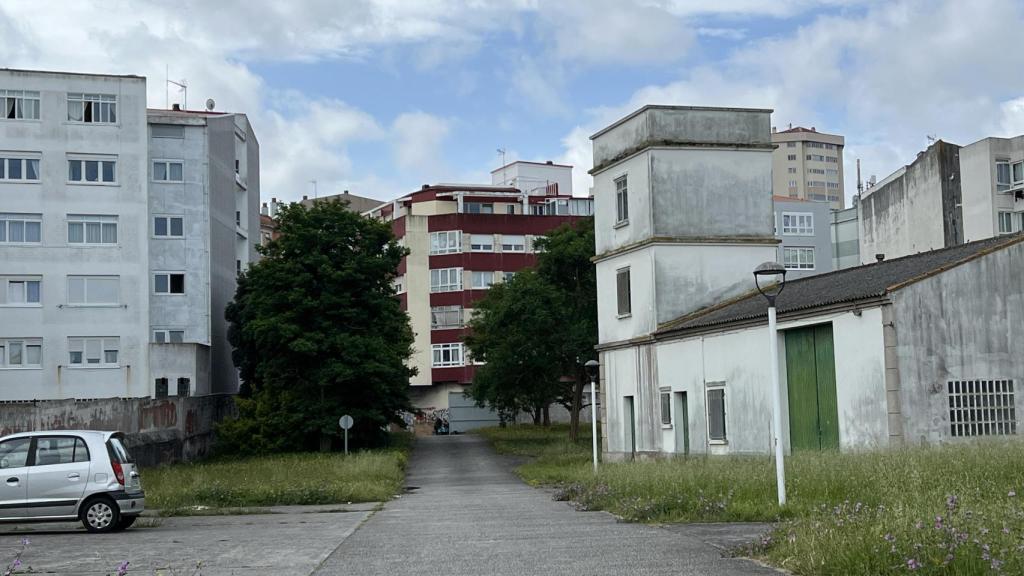 Zona que se ha cedido al ayuntamiento para hacer el parque.
