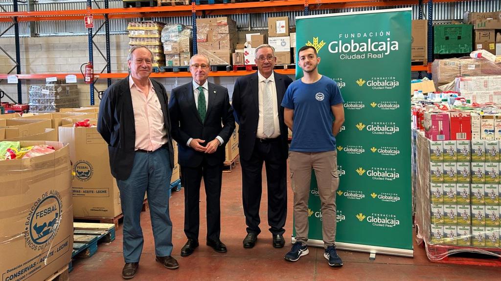 Visita al Banco de Alimentos de Ciudad Real.