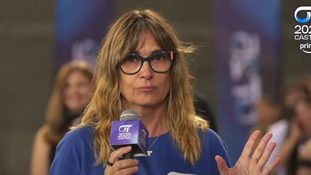 Noemí Galera, en los castings de Madrid de 'Operación Triunfo 2025'.